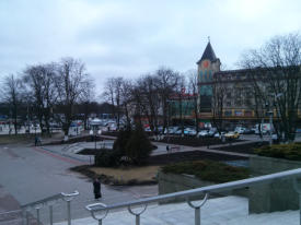 Rechte Seite von der Erlöserkirche aus - Nordbahnhof