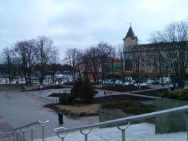 Rechte Seite von der Erlserkirche aus - Nordbahnhof