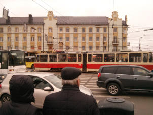 Auf dem Pobedy-Platz