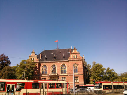 Der ehemalige Sitz des Hohen Kommissars des Vlkerbunds