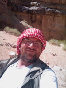 Bei einem Beduinenlager in der Wüste