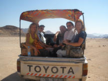 Wadi Rum im Jeep
